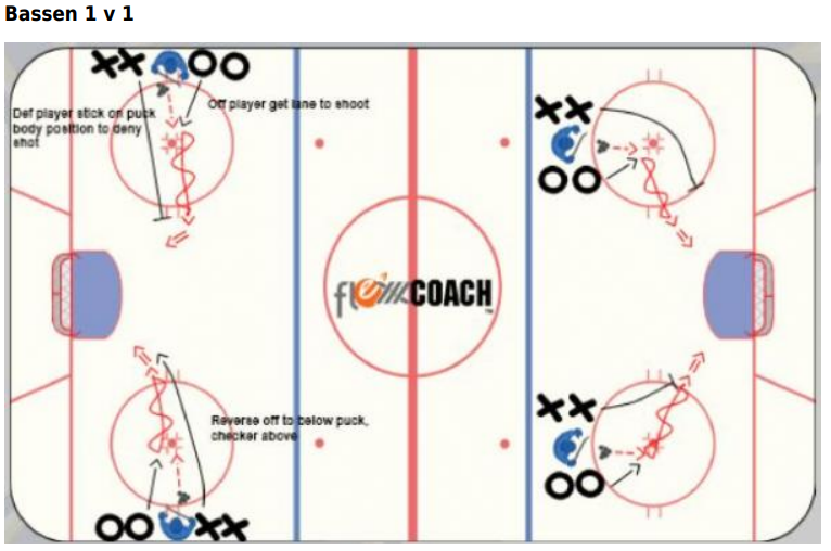 1 on 1 - Bassen 1 v 1